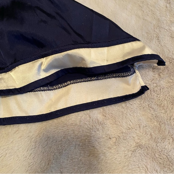 Adidas vintage 90s Y2K style navy shiny Climalite soccer shorts, size L - Picture 11 of 16